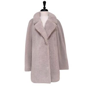 Milly Faux Fur Teddy Coat